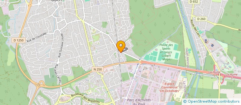 localisation de l'entreprise MONSIEUR FRANCK MASSA à LA TESTE-DE-BUCH