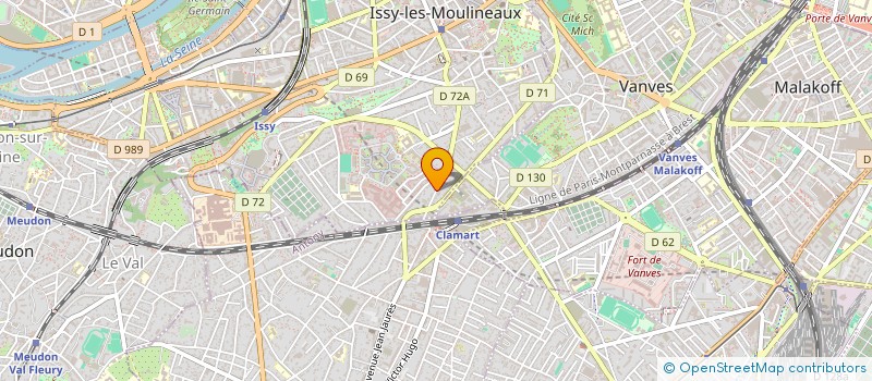 localisation de l'entreprise MONSIEUR FRANCK MASSE à ISSY-LES-MOULINEAUX