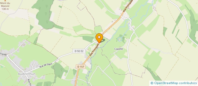 localisation de l'entreprise MONSIEUR FRANCK MASSE  DENNEBRUCQ