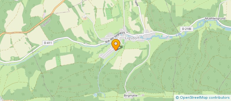 localisation de l'entreprise MONSIEUR FRANCK MEHLEN  LIGSDORF