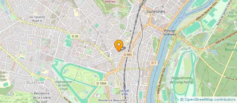 localisation de l'entreprise MONSIEUR FRANCK MEILHAC à SURESNES
