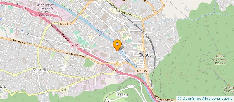 localisation de l'entreprise MONSIEUR FRANCK  MEKIDECHE  CLUSES