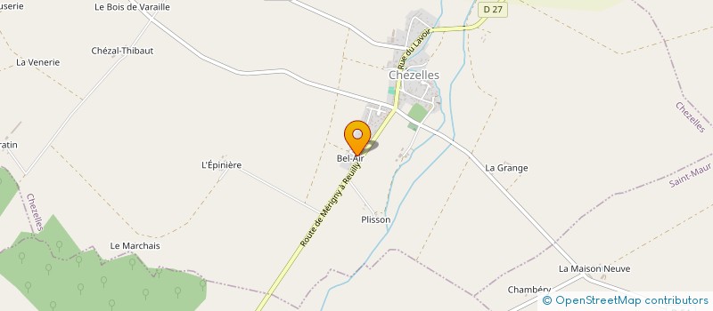 localisation de l'entreprise MONSIEUR FRANCK MENARD à SAINT-LACTENCIN