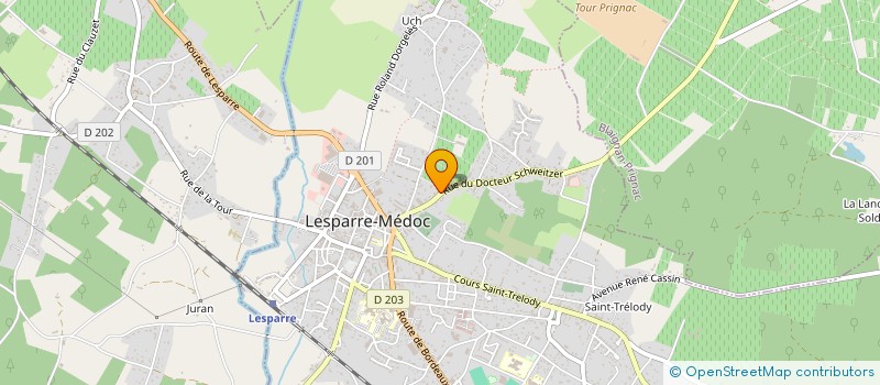 localisation de l'entreprise MONSIEUR FRANCK MENDO  LESPARRE-MEDOC