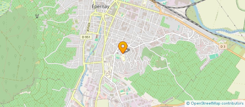 localisation de l'entreprise MONSIEUR FRANCK MERGEM  EPERNAY