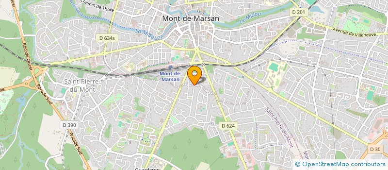 localisation de l'entreprise MONSIEUR FRANCK MESSAOUDI  MONT-DE-MARSAN