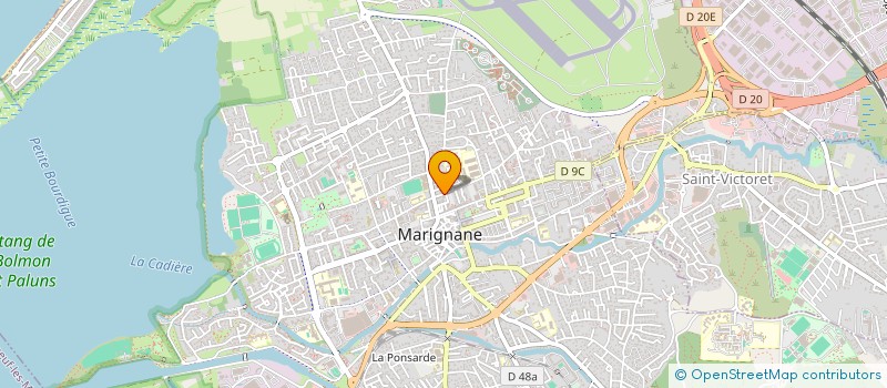 localisation de l'entreprise MONSIEUR FRANCK MEUBLAT  MARIGNANE