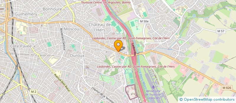 localisation de l'entreprise MONSIEUR FRANCK MEUNIER à TOULOUSE