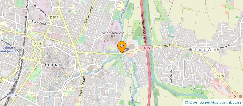 localisation de l'entreprise MONSIEUR FRANCK MEYER  COLMAR