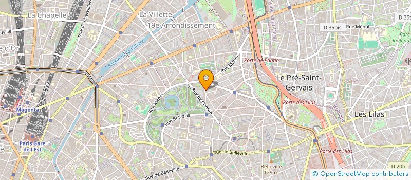 localisation de l'entreprise MONSIEUR FRANCK MIATELLO  PARIS