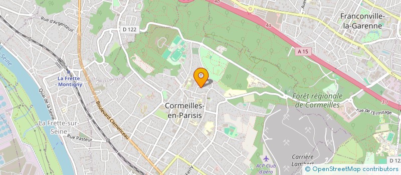 localisation de l'entreprise MONSIEUR FRANCK MICALLEF à CORMEILLES-EN-PARISIS