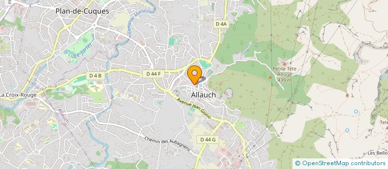 localisation de l'entreprise MONSIEUR FRANCK MICHEAU  ALLAUCH