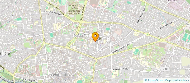 localisation de l'entreprise MONSIEUR FRANCK MICHEL à PAU