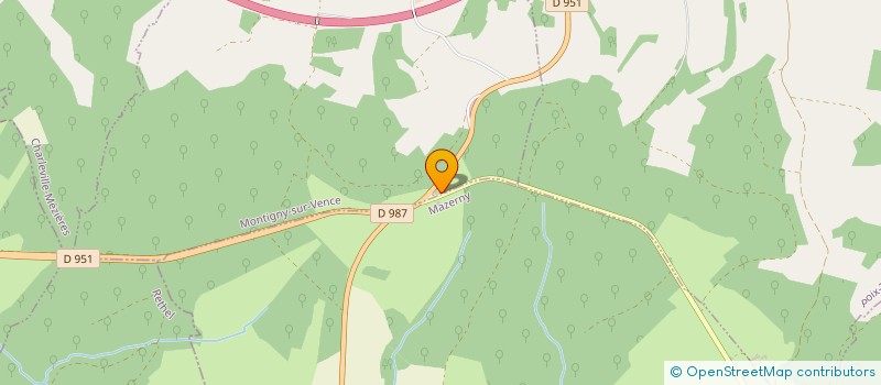 localisation de l'entreprise MONSIEUR FRANCK MIESZCZAK  MONTIGNY SUR VENCE