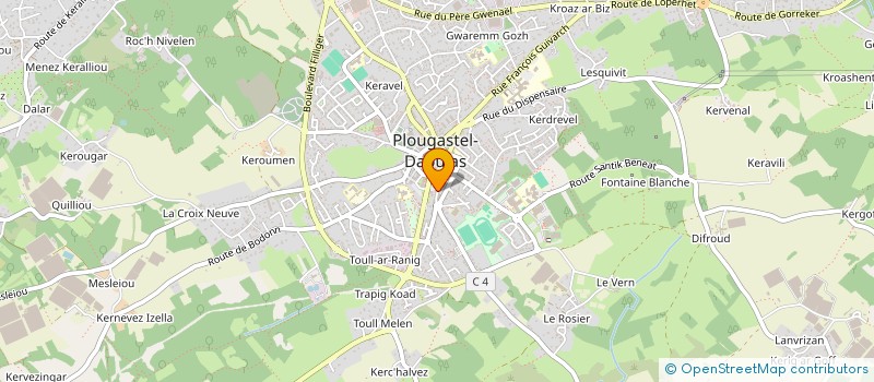localisation de l'entreprise MONSIEUR FRANCK MIGADEL à PLOUGASTEL-DAOULAS