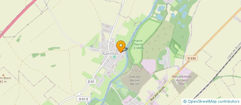 localisation de l'entreprise MONSIEUR FRANCK MILLIOT  RAMILLIES