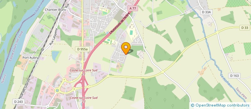 localisation de l'entreprise MONSIEUR FRANCK MILLOT à COSNE-COURS-SUR-LOIRE