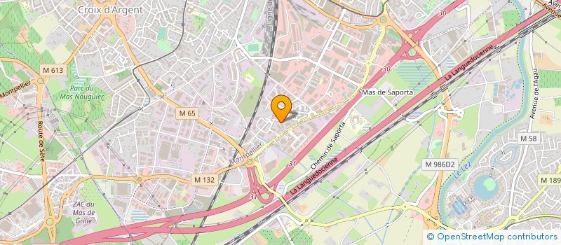 localisation de l'entreprise MONSIEUR FRANCK MINVIELLE à MONTPELLIER