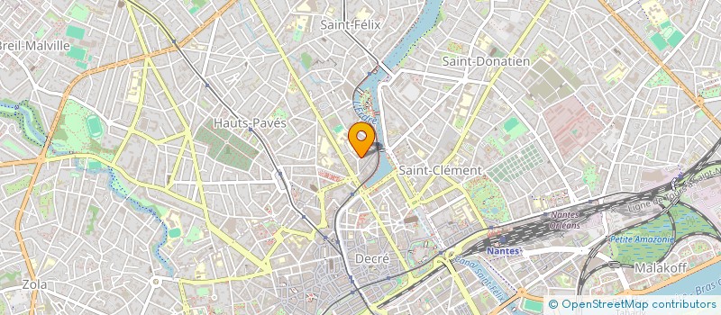 localisation de l'entreprise MONSIEUR FRANCK MOINARD  NANTES