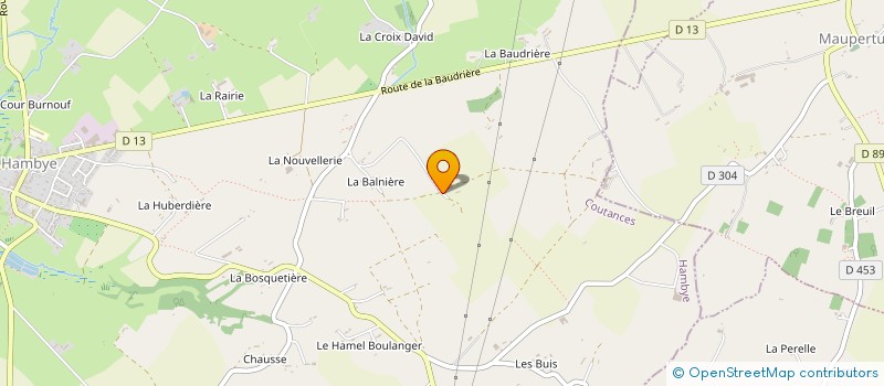 localisation de l'entreprise MONSIEUR FRANCK MOISSON à GAVRAY-SUR-SIENNE