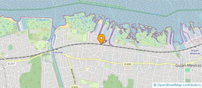 localisation de l'entreprise MONSIEUR FRANCK MOLIERAC DELBREIL  GUJAN-MESTRAS