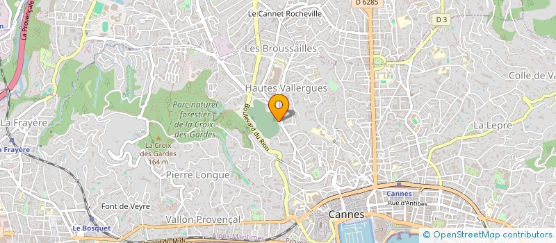 localisation de l'entreprise MONSIEUR FRANCK MONNIER à CANNES