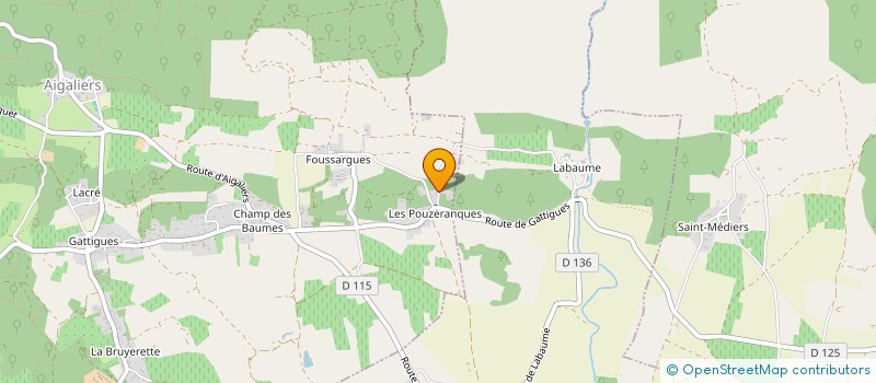 localisation de l'entreprise MONSIEUR FRANCK MONTREUIL  SAINT-QUENTIN-LA-POTERIE