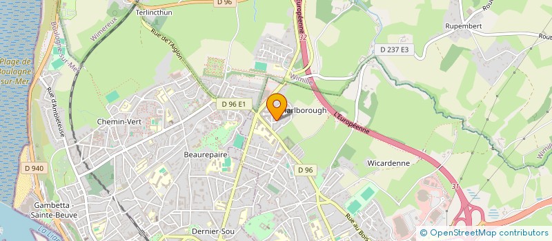 localisation de l'entreprise MONSIEUR FRANCK MONY  SAINT-MARTIN-BOULOGNE