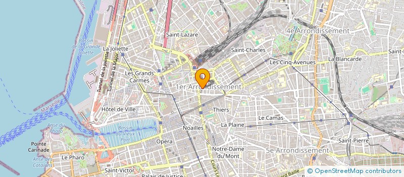 localisation de l'entreprise MONSIEUR FRANCK MOREAU à MARSEILLE