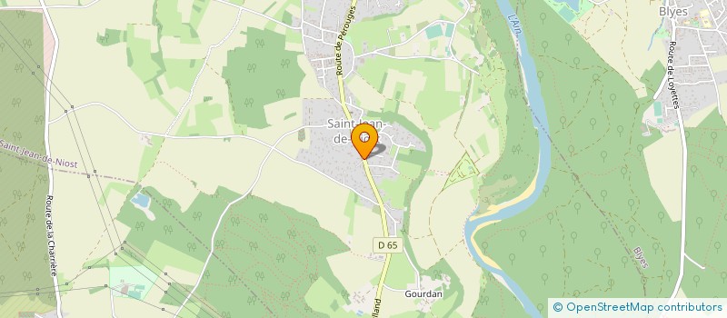 localisation de l'entreprise MONSIEUR FRANCK MORGILLO  SAINT-JEAN-DE-NIOST