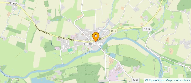localisation de l'entreprise MONSIEUR FRANCK MORIN à LUCHE-PRINGE