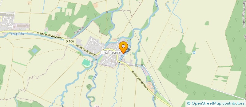 localisation de l'entreprise MONSIEUR FRANCK MORIN  ILLHAEUSERN