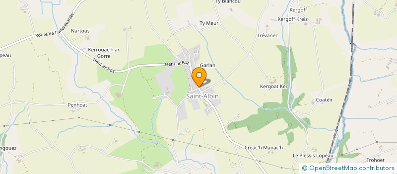 localisation de l'entreprise MONSIEUR FRANCK MORIZON  PLOGONNEC