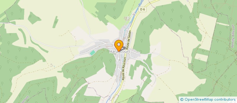 localisation de l'entreprise MONSIEUR FRANCK MOULLOIS  VRIGNE AUX BOIS