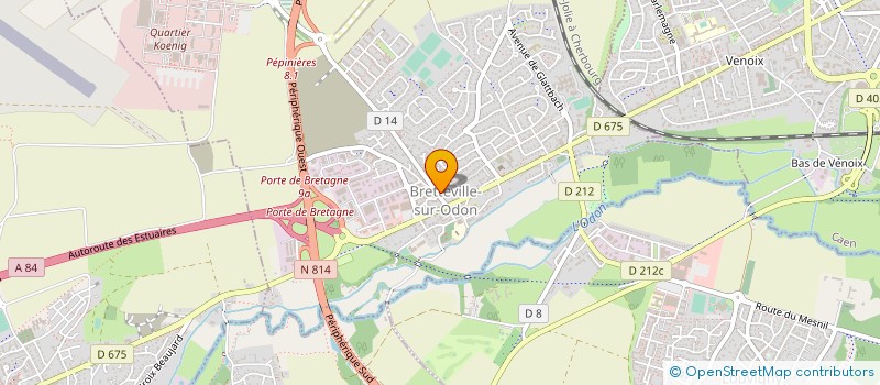 localisation de l'entreprise MONSIEUR FRANCK MUNDWILLER à BRETTEVILLE-SUR-ODON