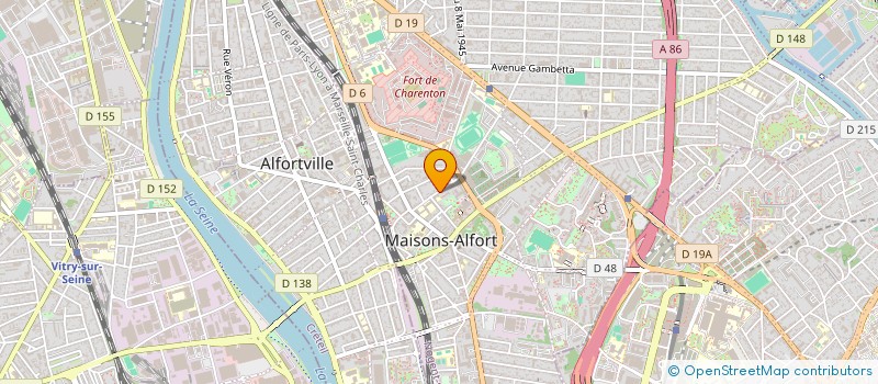 localisation de l'entreprise MONSIEUR FRANCK NACCACHE à MAISONS-ALFORT