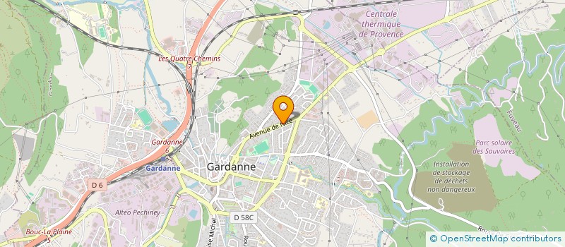 localisation de l'entreprise MONSIEUR FRANCK NADAL à GARDANNE