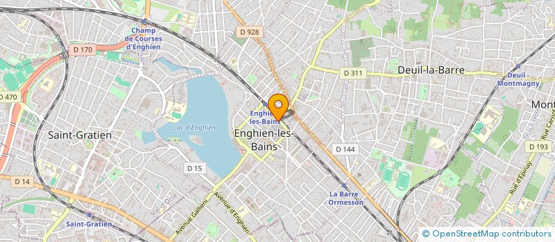 localisation de l'entreprise MONSIEUR FRANCK NADJAR à ENGHIEN-LES-BAINS