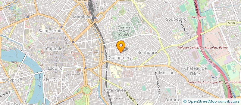 localisation de l'entreprise MONSIEUR FRANCK NAGA à TOULOUSE