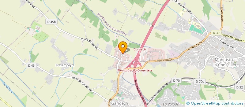 localisation de l'entreprise MONSIEUR FRANCK NARDONE  GARIDECH