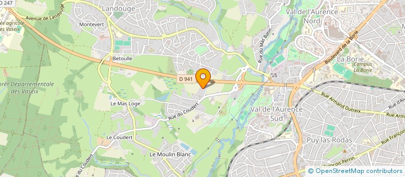 localisation de l'entreprise MONSIEUR FRANCK NARFIT à LIMOGES