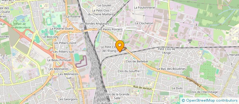 localisation de l'entreprise MONSIEUR FRANCK NERET  FLEURY-LES-AUBRAIS