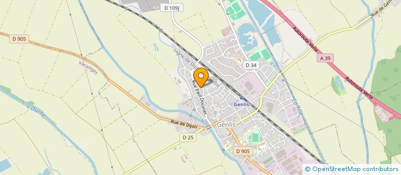 localisation de l'entreprise MONSIEUR FRANCK NGATCHA TEUTCHOU  GENLIS