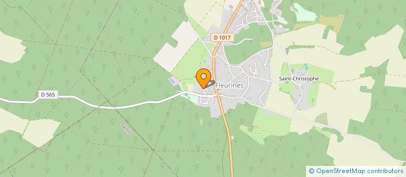 localisation de l'entreprise MONSIEUR FRANCK NICOLAS  FLEURINES