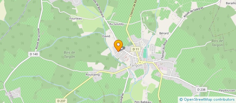 localisation de l'entreprise MONSIEUR FRANCK NICOLAS  SOULIGNAC