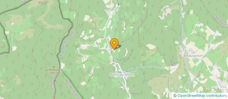 localisation de l'entreprise MONSIEUR FRANCK NICOLEAU  BENIVAY-OLLON