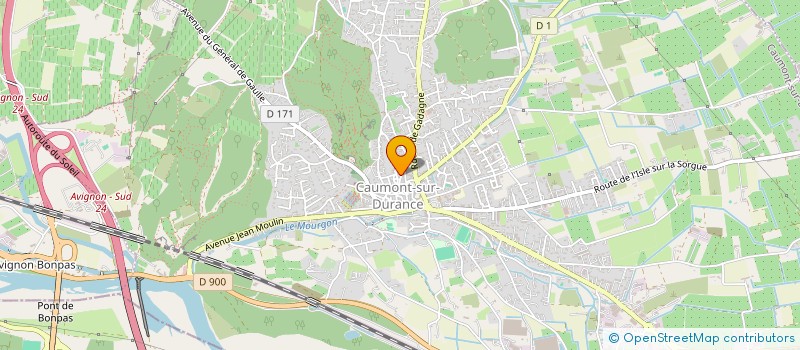 localisation de l'entreprise MONSIEUR FRANCK NOTO  CAUMONT-SUR-DURANCE