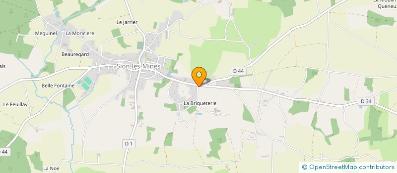 localisation de l'entreprise MONSIEUR FRANCK OLIVEAU  SION-LES-MINES