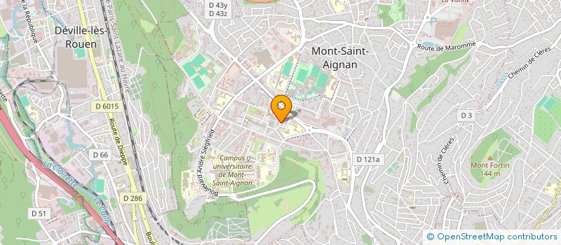 localisation de l'entreprise MONSIEUR FRANCK-OLIVIER PAUVERT  MONT-SAINT-AIGNAN
