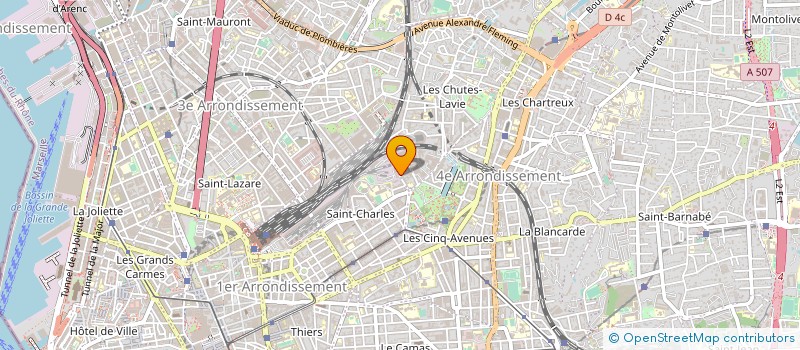 localisation de l'entreprise MONSIEUR FRANCK OLIVIER VIAL à MARSEILLE